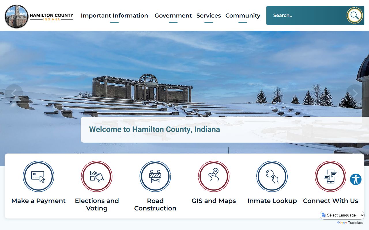Hamilton County Health Department vital records page for Noblesville death certificates