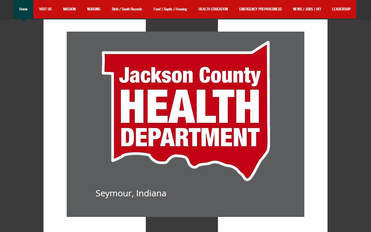 Jackson County Health Department vital records page for death certificates