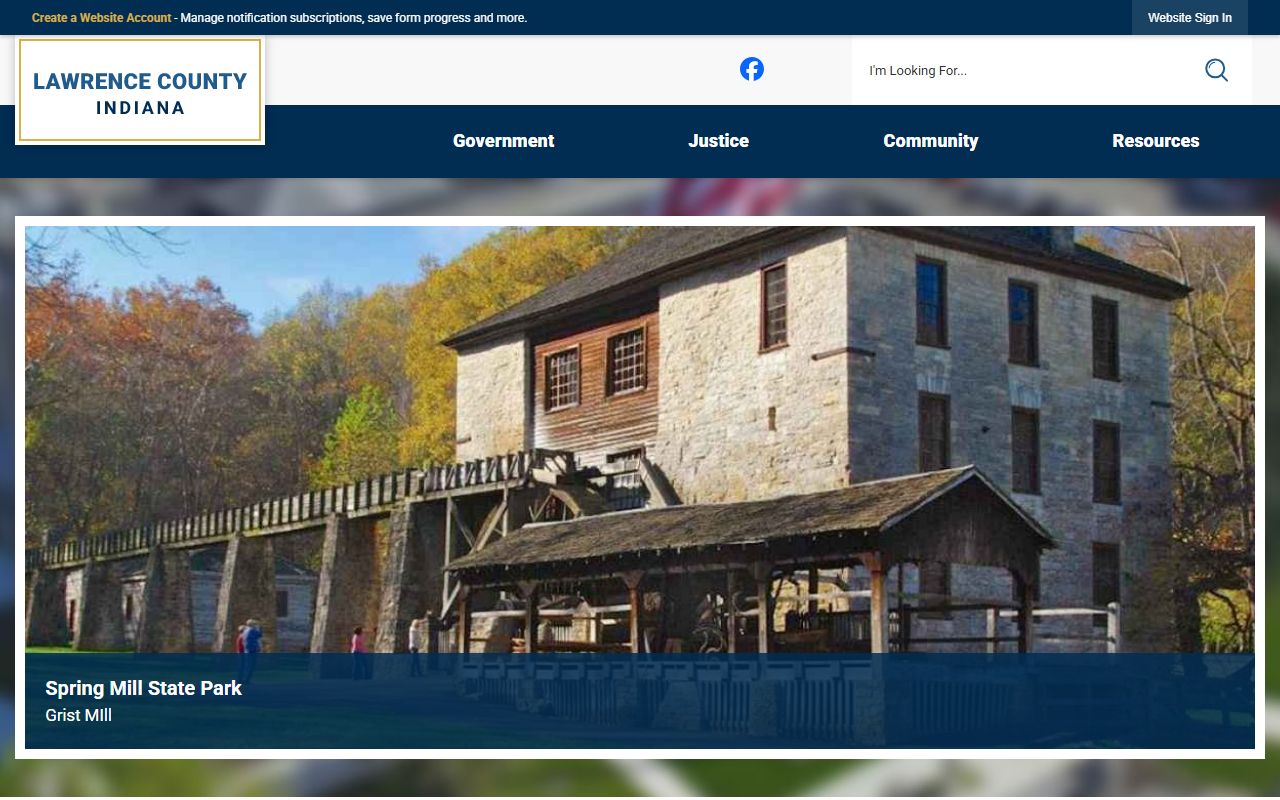 Lawrence County Health Department vital records page for death certificates